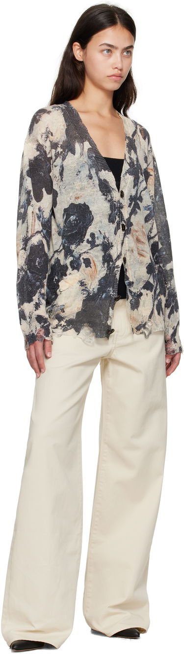 Пуловер R13 R13 Boyfriend Floral Cardigan Многоцветен | R13WY200-Y228A, 3