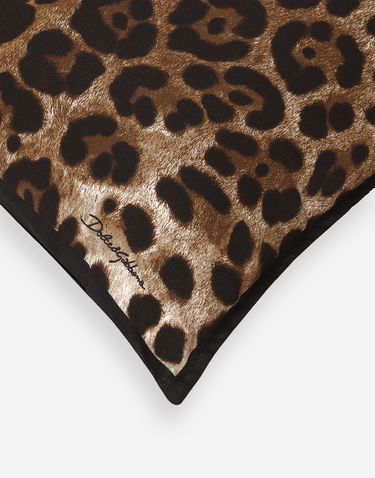 Домашен декор Dolce & Gabbana Leopard Print Canvas Small Cushion Многоцветен | TCE001TCAA6UL003, 2