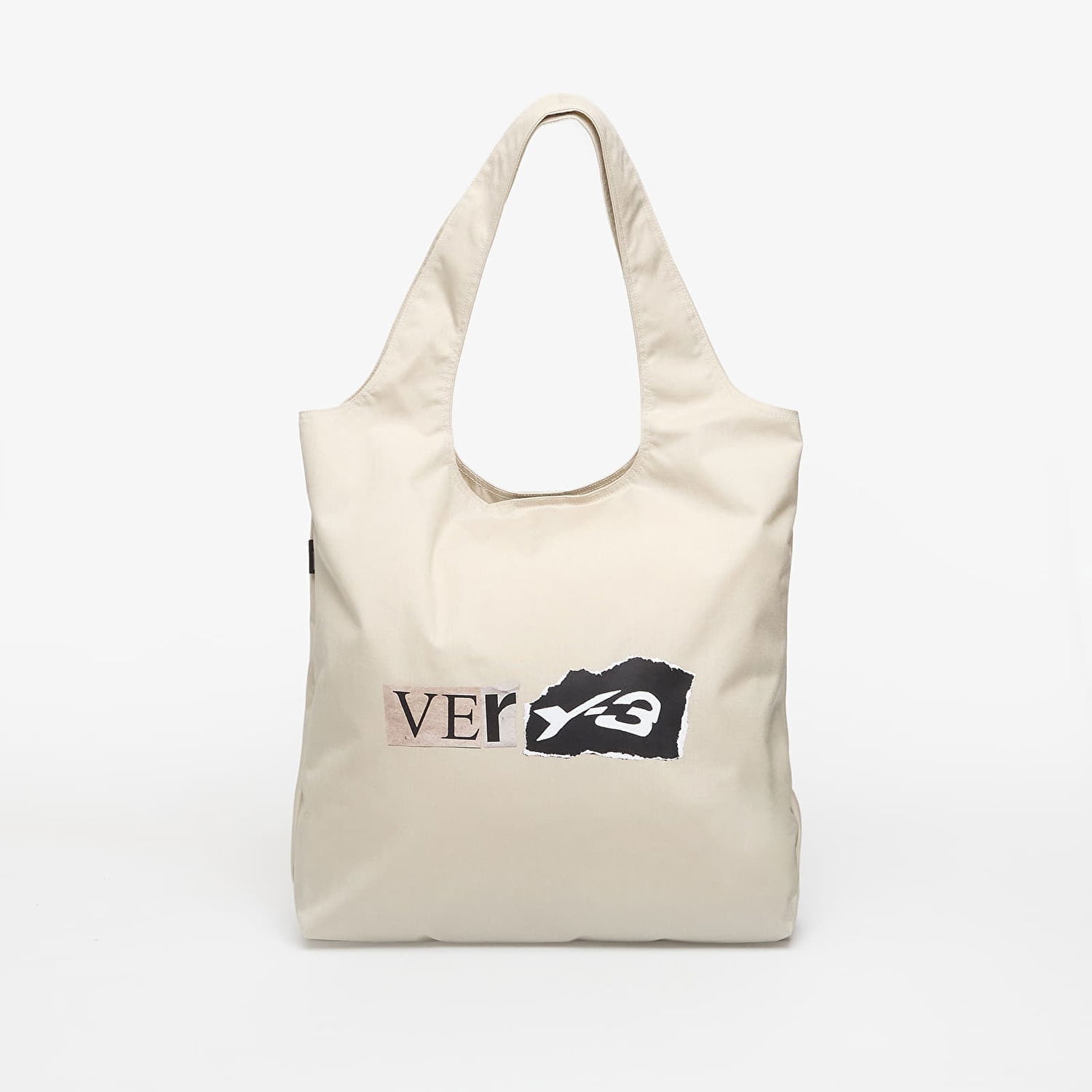 Голяма пазарска чанта Y-3 Y-3 Graphic Tote Universal Бежово | KT3208, 0