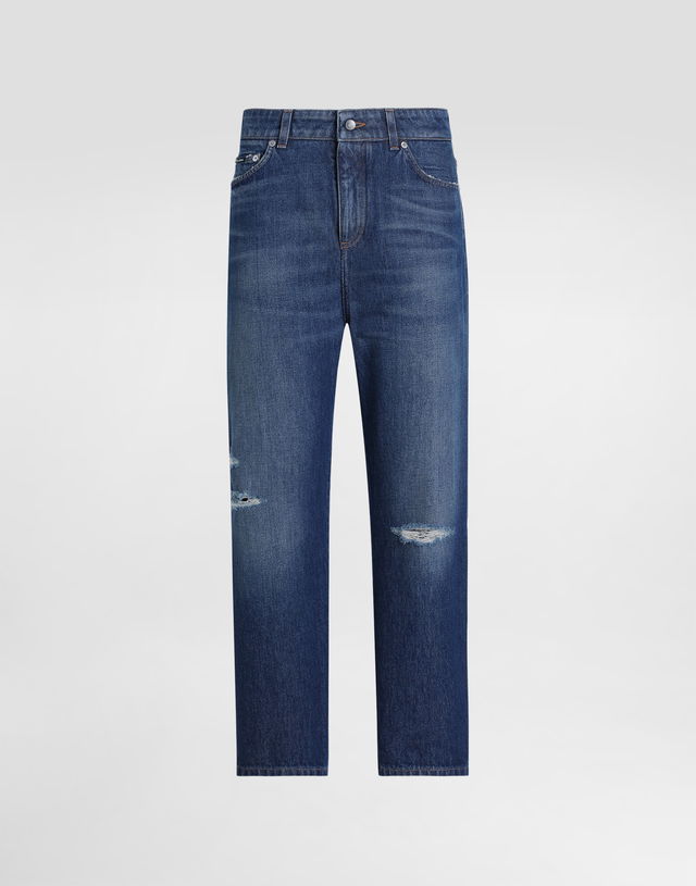 Dolce & Gabbana Boyfriend Distressed Jeans 36
