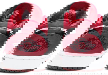 Кецове и обувки Jordan Air Jordan 1 Low "Noble Red" Червено | 553558-604, 3