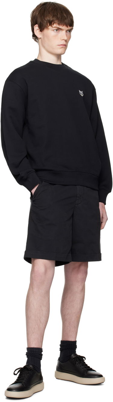 Суитчър MAISON KITSUNÉ Maison Kitsuné Fox Head Comfort Sweatshirt Черно | PM00304KM0341, 3