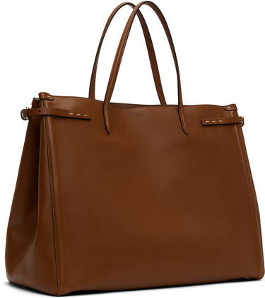 Голяма пазарска чанта Valentino Valentino Garavani Antibes Medium Calfskin Tote Кафяво | 6W2B0R18CVC, 2