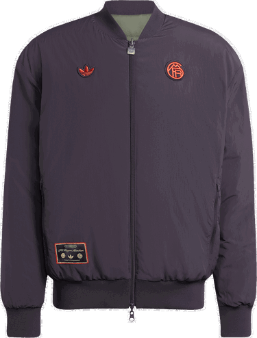 Яке бомбър adidas Originals FC Bayern Munich Icon Bomber Jacket Зелено | jm9434, 1