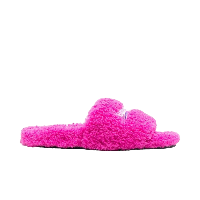 Кецове и обувки Balenciaga Furry Slides Pink W Розово | 654261W2DO15096