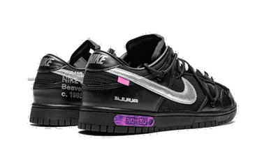 Кецове и обувки Nike Off-White x Dunk Low "Lot 50 of 50" Черно | DM1602-001, 4