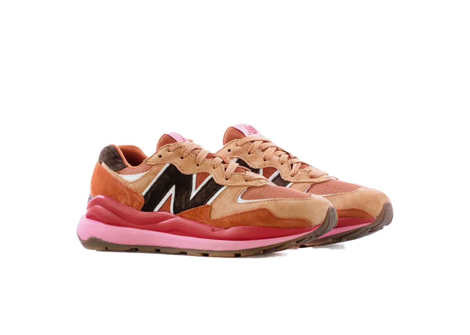 Кецове и обувки New Balance 57/40 Brown Red Pink Розово | M5740BP, 0