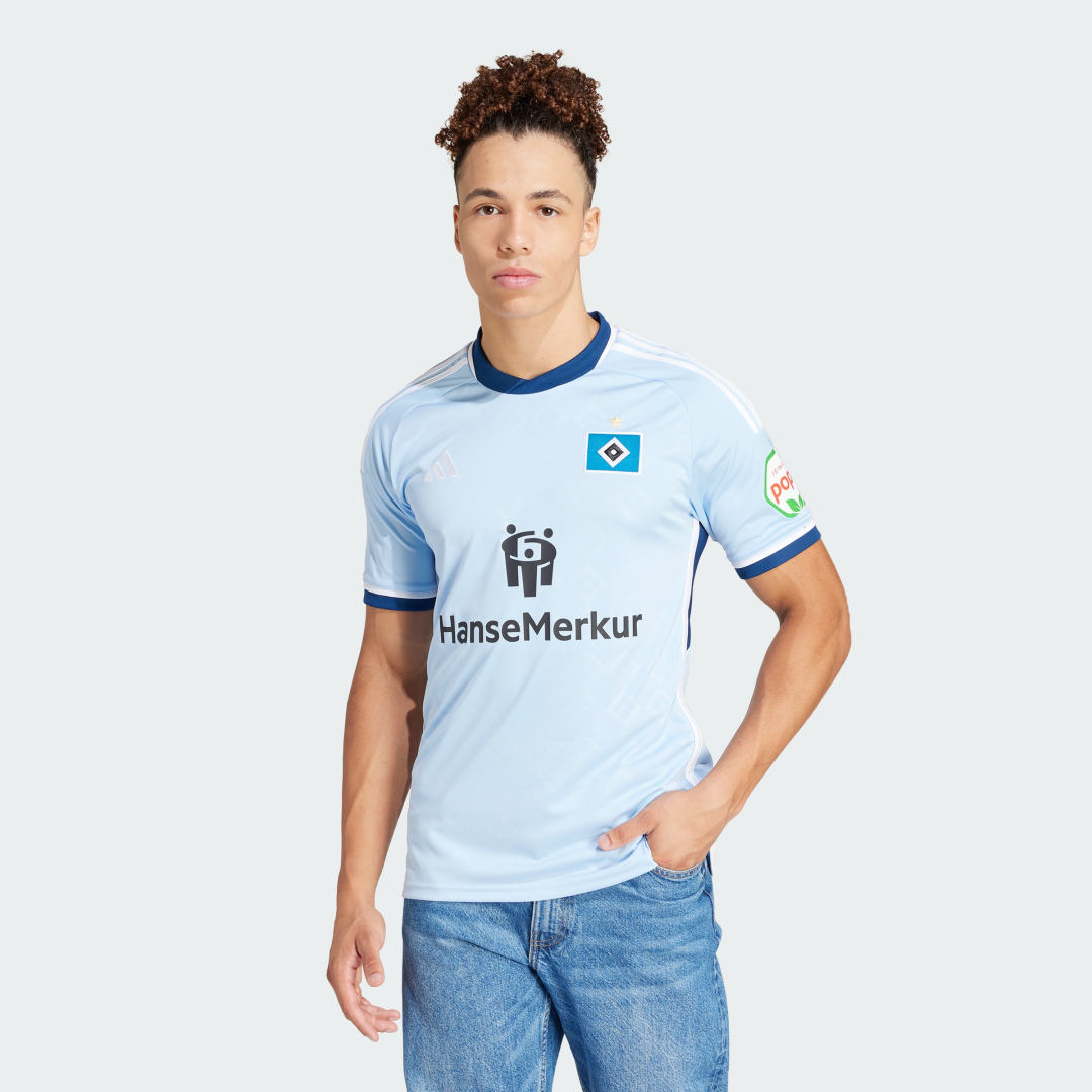 Фланелка adidas Originals Hamburger SV 23/24 Away Тюркоазено | IR3403, 0