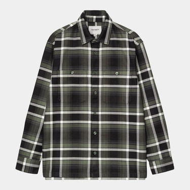 Риза Carhartt WIP Carhartt WIP Vaughn Long Sleeve Shirt Зелено | I035325_18, 0