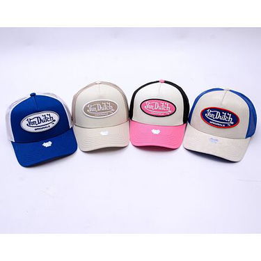 Шапка с козирка Von Dutch Von Dutch Trucker Boston Twill Cap Розово | VD-7030777, 5