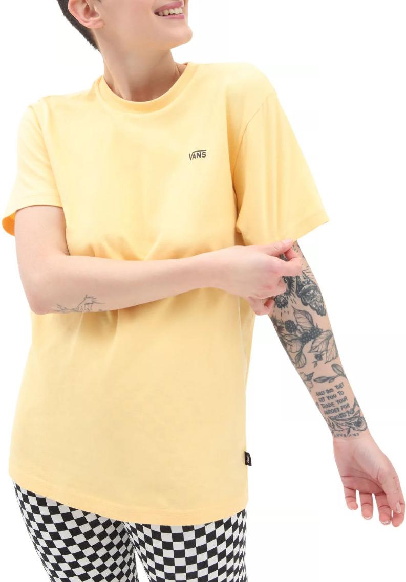 Тениска Vans Left Chest Logo T-Shirt Жълто | vn0a7rsryrs1, 0