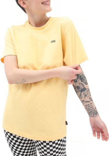 Тениска Vans Left Chest Logo T-Shirt Жълто | vn0a7rsryrs1, 0