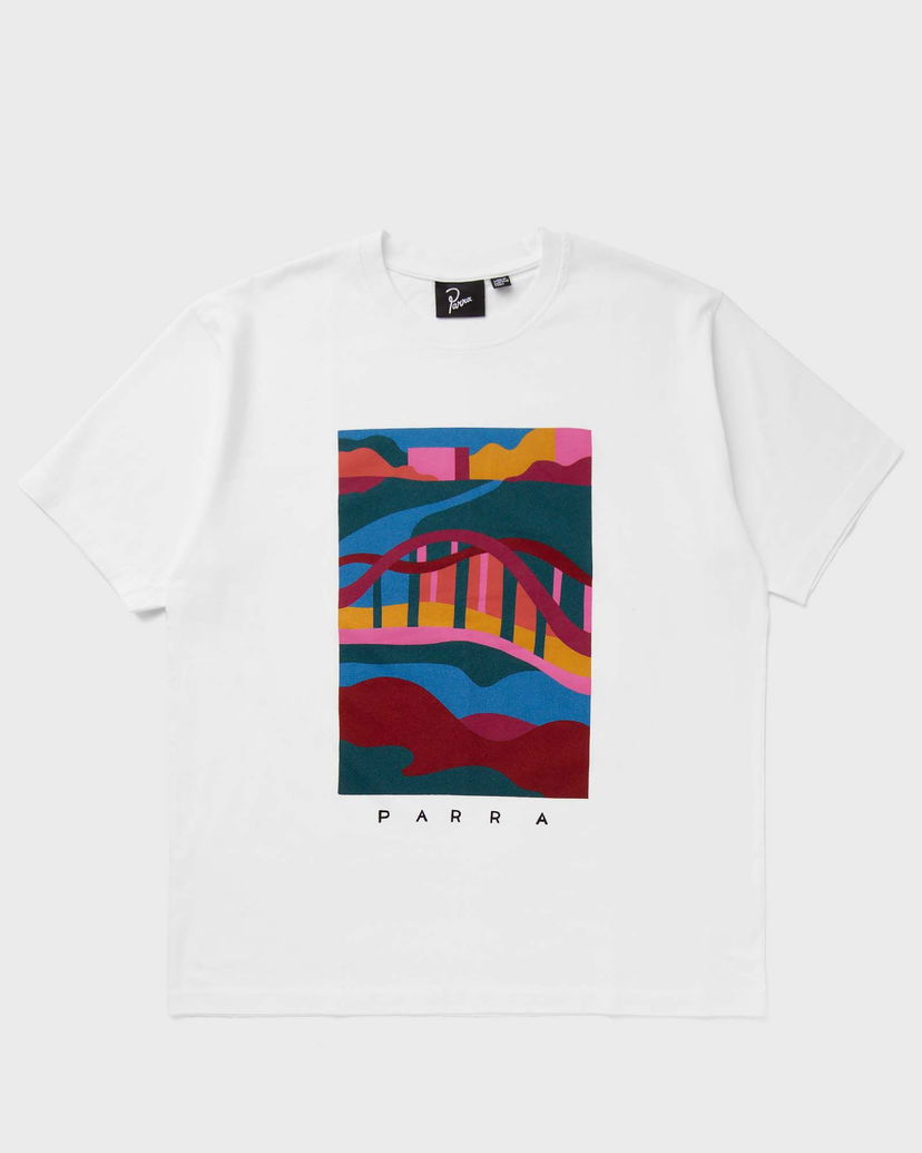 Тениска By Parra Nijmegen Trip Graphic T-Shirt Бяло | 51400