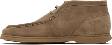 Облекло и аксесоари BOSS Suede Desert Boots with Stitching Кафяво | 50548119, 3
