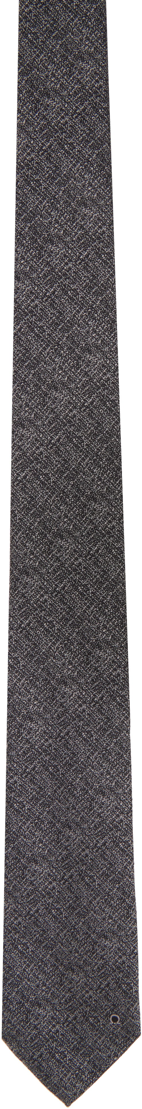 Колани FERRAGAMO Ferragamo Jacquard Tie Сиво | 778681, 0