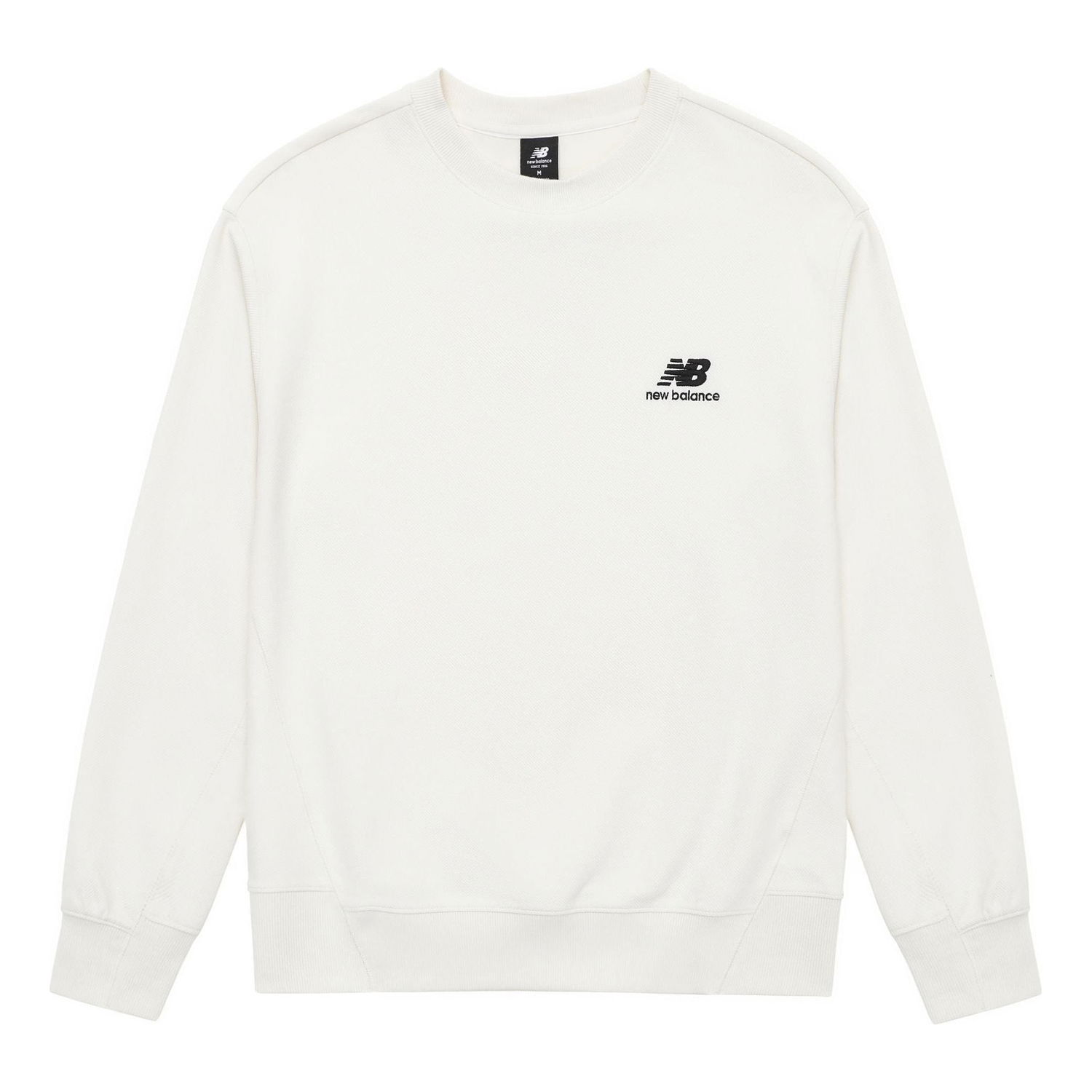 Пуловер New Balance Men's Classic Logo Sweatshirt Бяло | AMT31326-CIC, 0