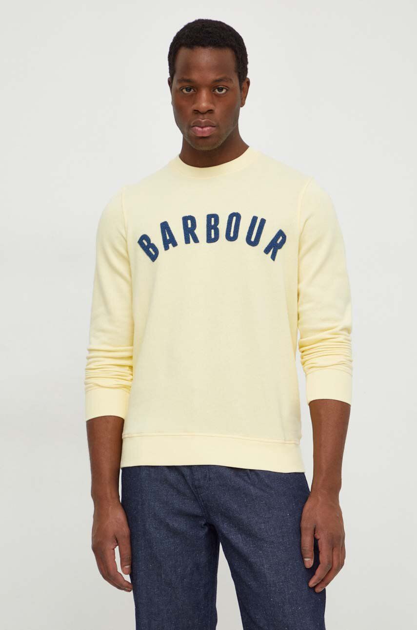 Суитчър Barbour Yellow Crewneck Sweatshirt MOL0101 Жълто | MOL0101, 0
