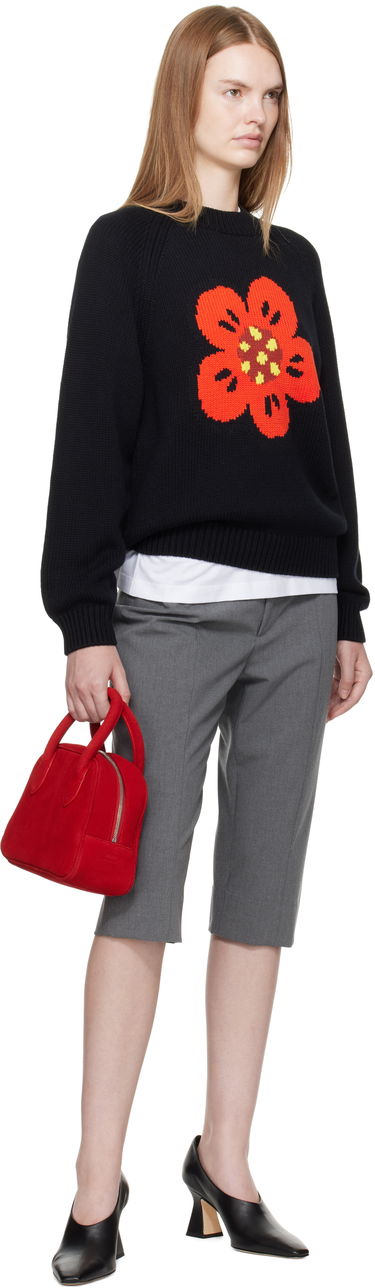 Пуловер KENZO Kenzo Paris 'Boke Flower' Knit Sweater Черно | FF62PU7193LA, 3