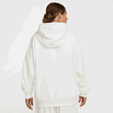Суитчър Nike Club Fleece Relaxed Fit Hoodie Бяло | HJ1816-133, 3