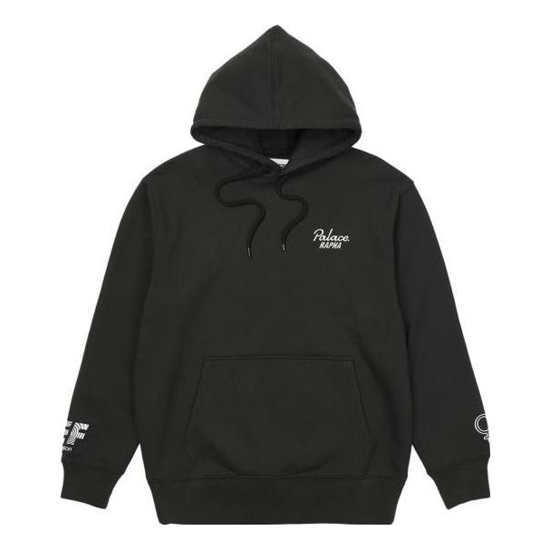 Суитчър Palace Logo Print Hoodie Черно | PAL-SS22-160