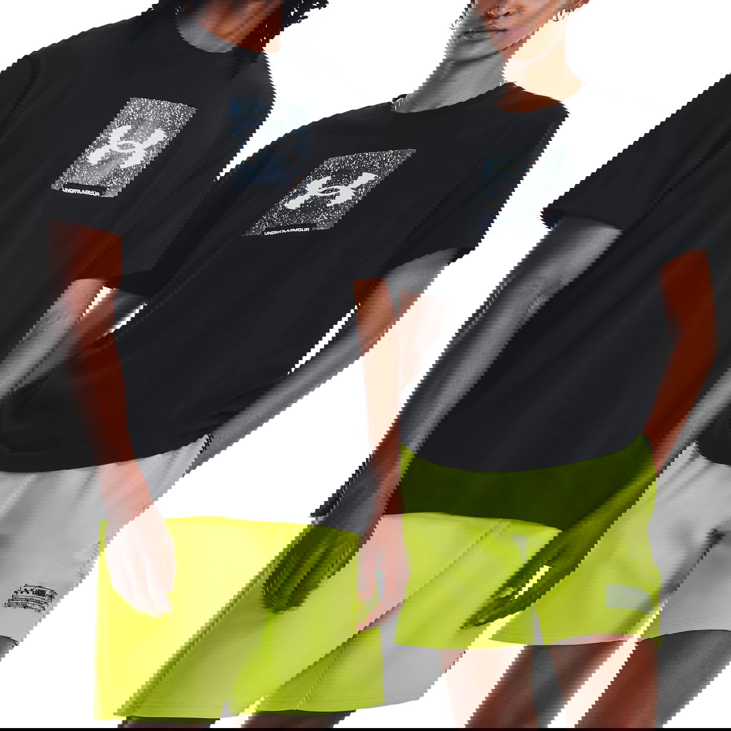 Тениска Under Armour BOXED HEAVYWEIGHT TEE Черно | 1379110-001, 0