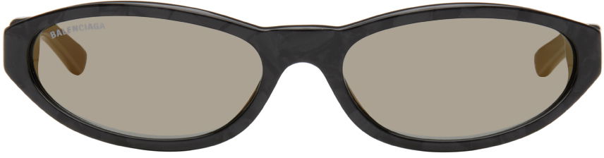 Слънчеви очила Balenciaga Round Sunglasses Черно | BB0007S-010, 0