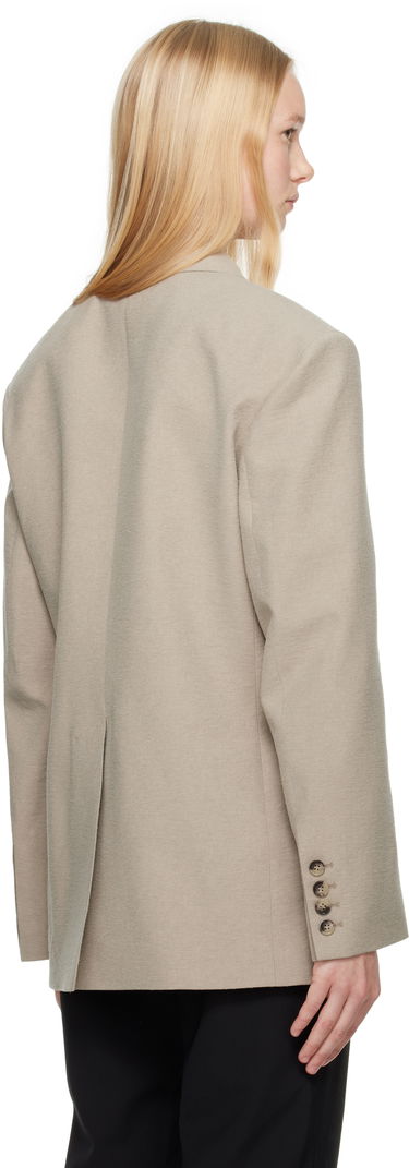 Яке Nanushka Nanushka Diante Double-Breasted Blazer Бежово | NW25SSOW26092, 2