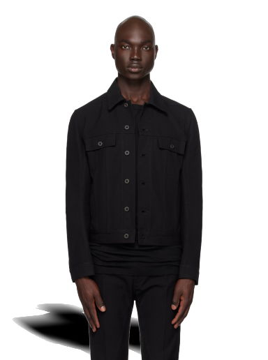 Яке Rick Owens Paneled Denim Jacket Черно | RL02C7756 DRC