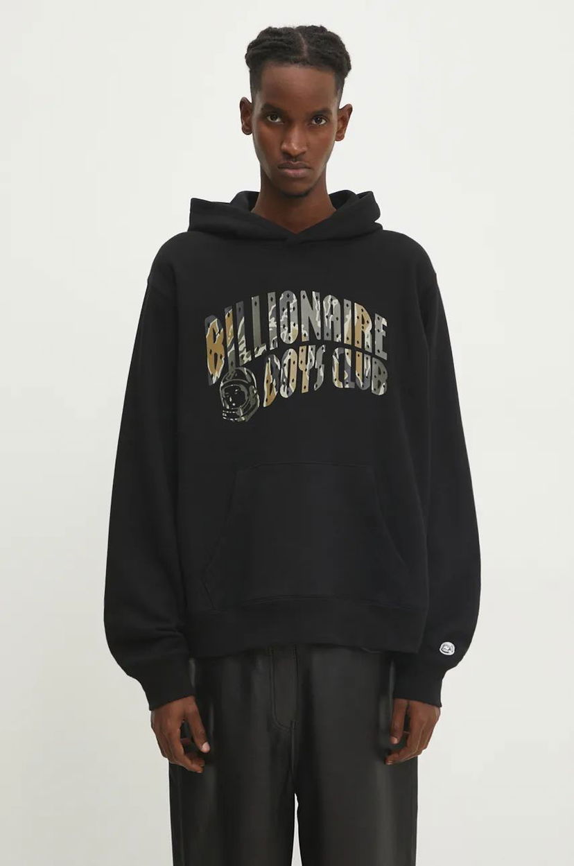 Суитчър BILLIONAIRE BOYS CLUB Camo Arch Logo Hoodie Черно | B24336