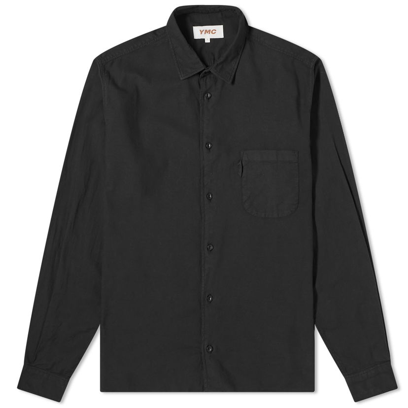 Риза YMC Curtis Shirt Черно | P2AZA-01