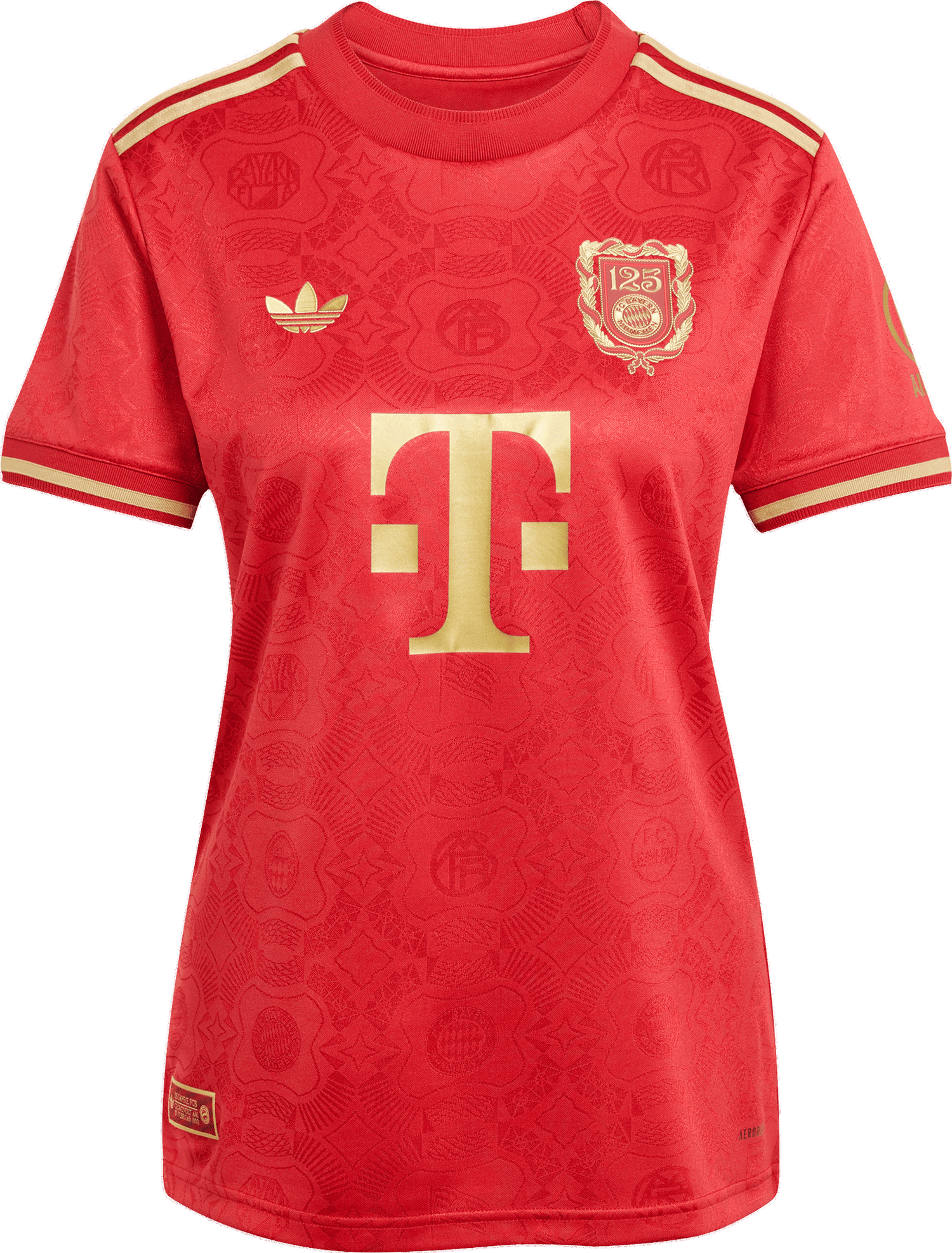 Тениска adidas Performance FC Bayern Anniversary Jersey Червено | JE6783, 1