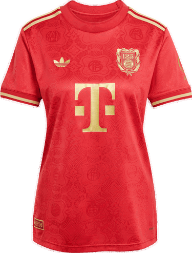Тениска adidas Performance FC Bayern Anniversary Jersey Червено | JE6783, 1