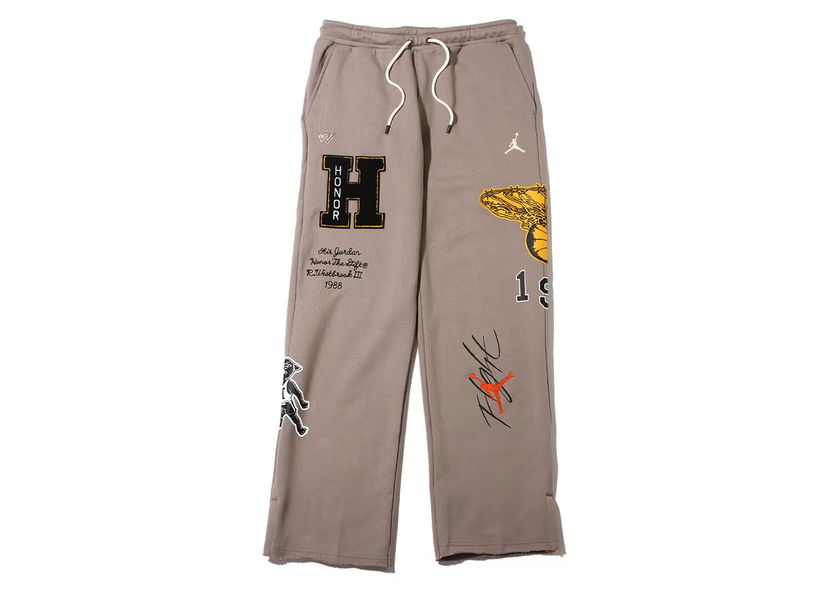 Спортни панталони Jordan Air Jordan x Honor The Gift Pants Moon Fossil Сиво | DX6241-087