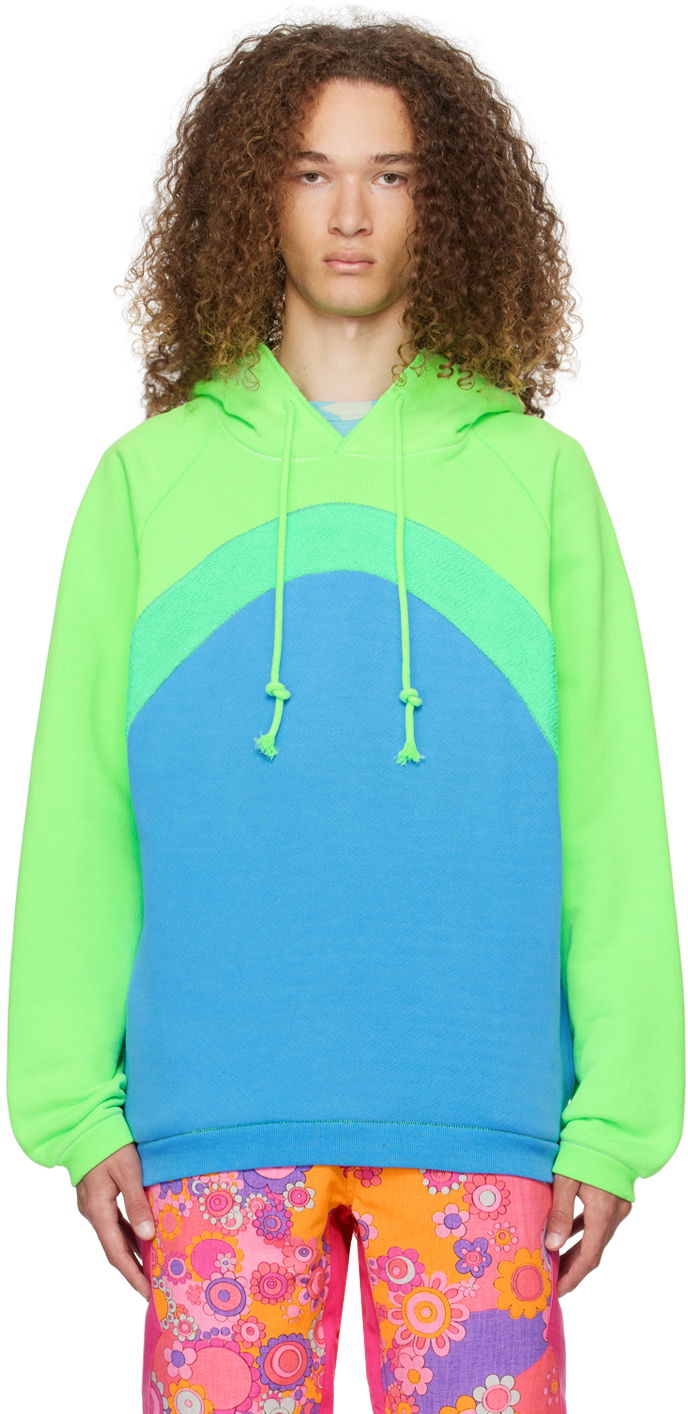 Суитчър ERL Rainbow Colorblock Hoodie Многоцветен | ERL07T023