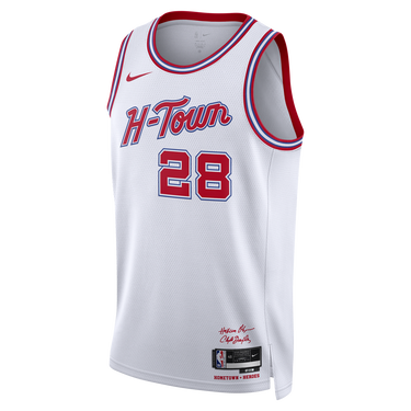 Фланелка Nike Houston Rockets City Edition H-Town Hometown Heroes Dri-FIT NBA Swingman Jersey Бяло | DX8503-104, 0
