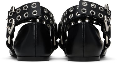 Кецове и обувки Alaïa ALAÏA Biker Ballerina Flats Черно | AA3A041CK290, 1