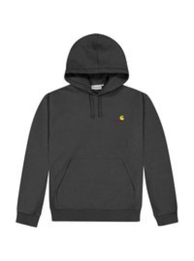 Суитчър Carhartt WIP Hooded American Script Sweat Черно | I028279-blk