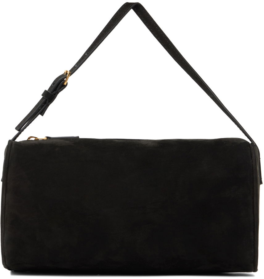 Дамска чанта The Row The Row 90's Suede Shoulder Bag Черно | W1281-L87, 0