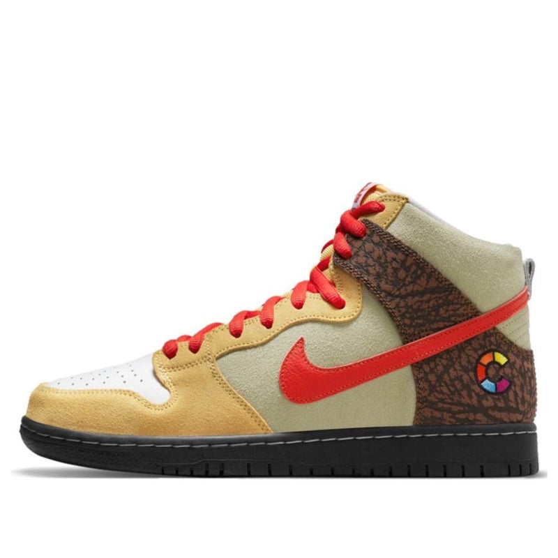 Кецове и обувки Nike SB x Color Skates Dunk High "Kebab and Destroy" Многоцветен | CZ2205-700, 0
