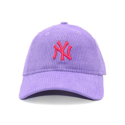 Шапка с козирка New Era Corduroy 9TWENTY NY Yankees Adjustable Hat Лилаво | 60595365, 1