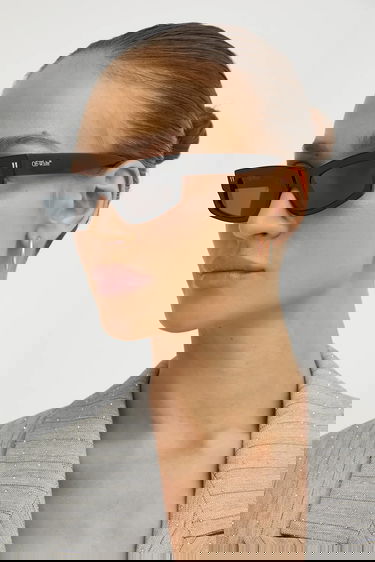 Слънчеви очила Off-White Rectangular Frame Sunglasses Черно | OERI135.541007, 2