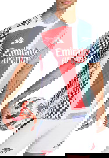 Фланелка adidas Performance Arsenal 24/25 Pre-Match Soccer Jersey Бяло | JE7562, 2