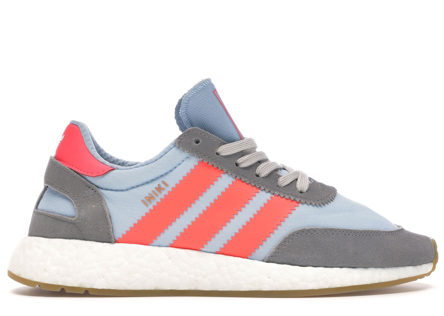 Кецове и обувки adidas Originals Iniki Runner Grey Turbo Gum Сиво | BB2098, 0