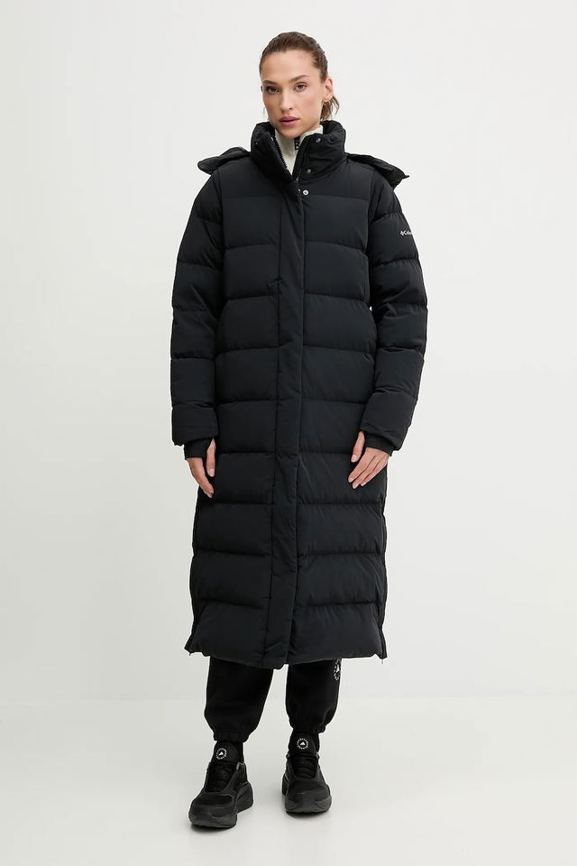 Amaze Puff Long Hooded Puffer Coat