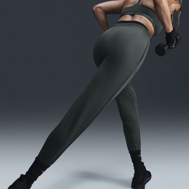 Спортни панталони Nike 7/8 Running Pants Therma-FIT One Зелено | FB5431-338, 2