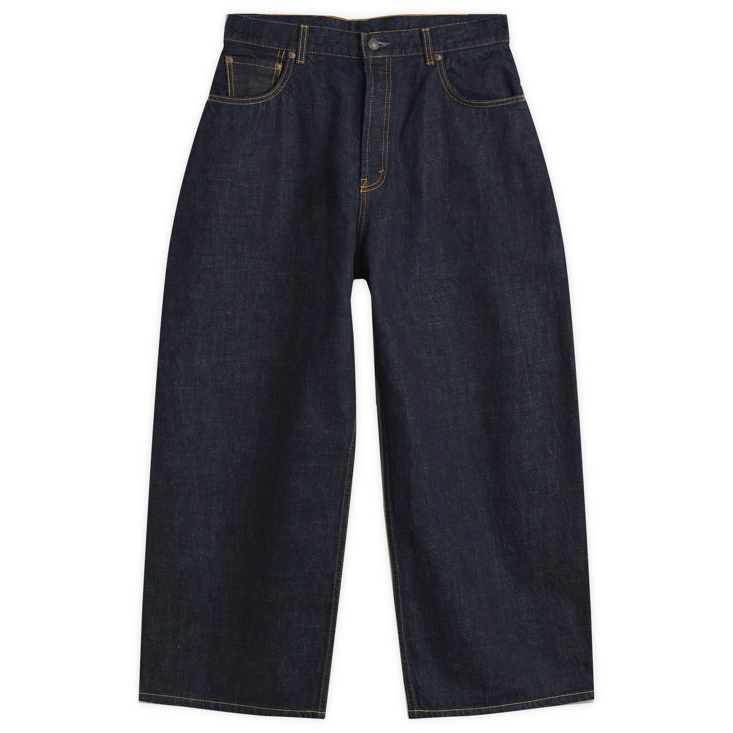 Дънки Studio Nicholson Studio Nicholson x Beams Plus Holly Wide-Leg Denim Jean Тъмно синьо | BPSN2101-78, 0