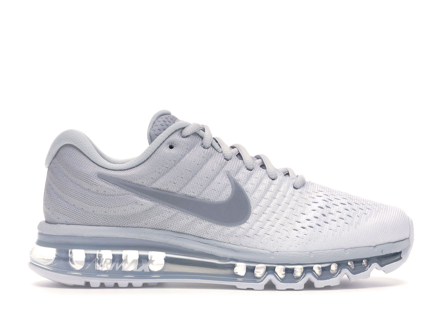 Кецове и обувки Nike Air Max 2017 Pure Platinum Wolf Grey W Сиво | 849560-009, 0