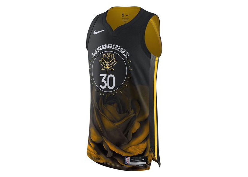 Фланелка Nike NBA Golden State Warriors Stephen Curry City Edition 2022/23 Dri-Fit ADV Jersey Черно | DQ0194-010