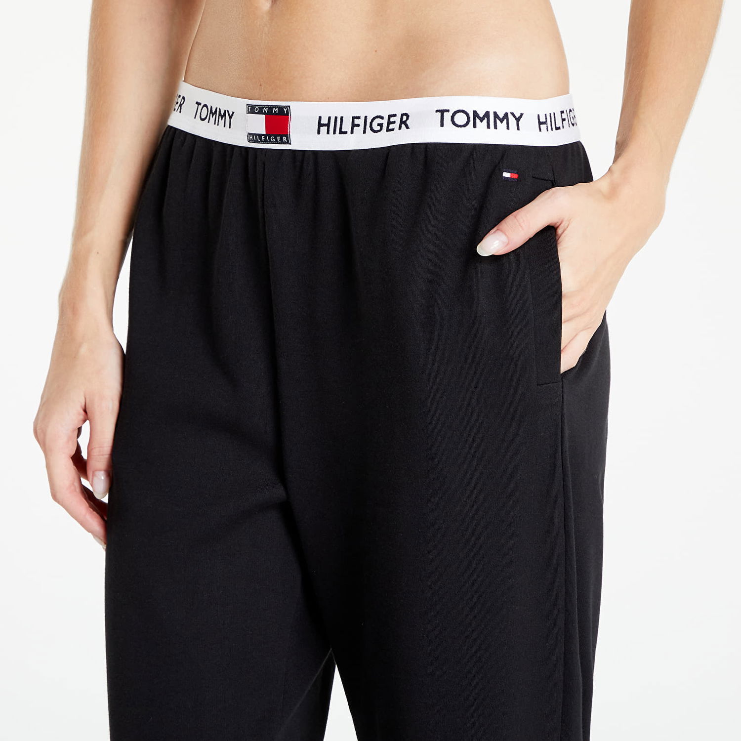 Спортни панталони Tommy Hilfiger 85 Pants LWK Черно | UW0UW02274 BDS, 1