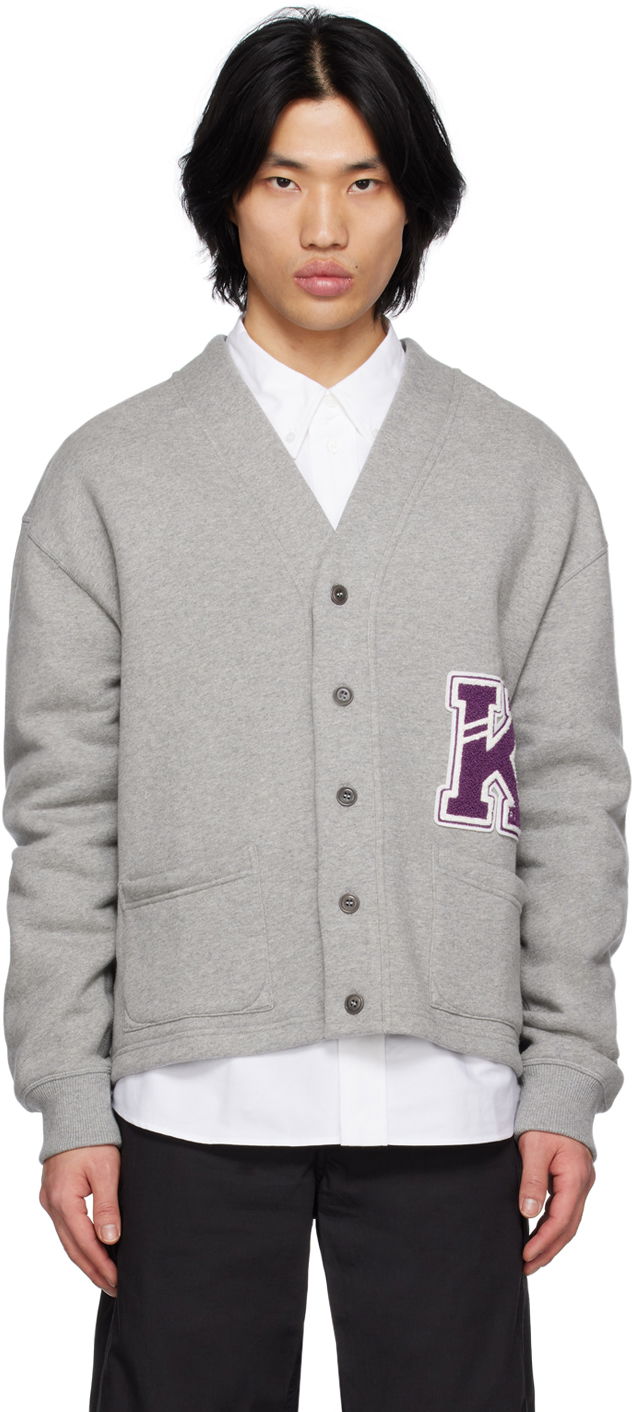 Пуловер KENZO Paris Varsity Сиво | FD55SW4954MB, 0